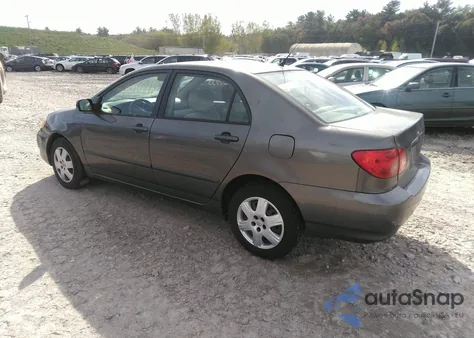 2007 Toyota Corolla Le z USA, uszkodzony, nr VIN 2T1BR30E67C838853